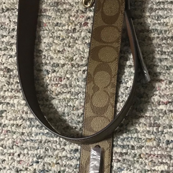 Coach - NWT - Coated Canvas Signature Print Bag Strap - Picture 6 of 10